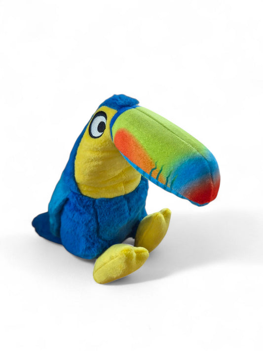Toekan hondenknuffel (met squeaker)