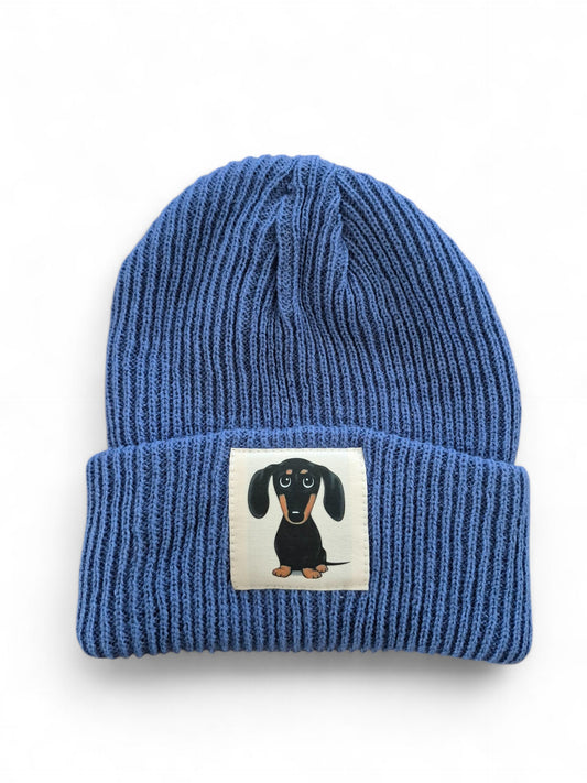 Warme muts black & tan