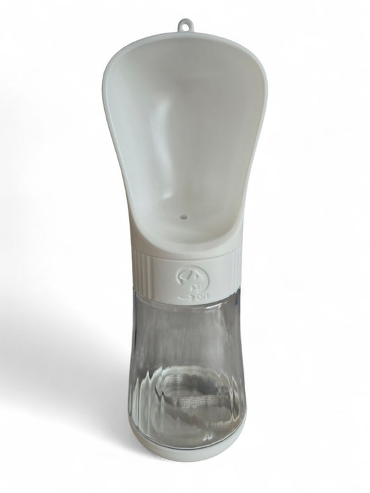 Waterfles met draairing voor onderweg 300 ml of 500 ml
