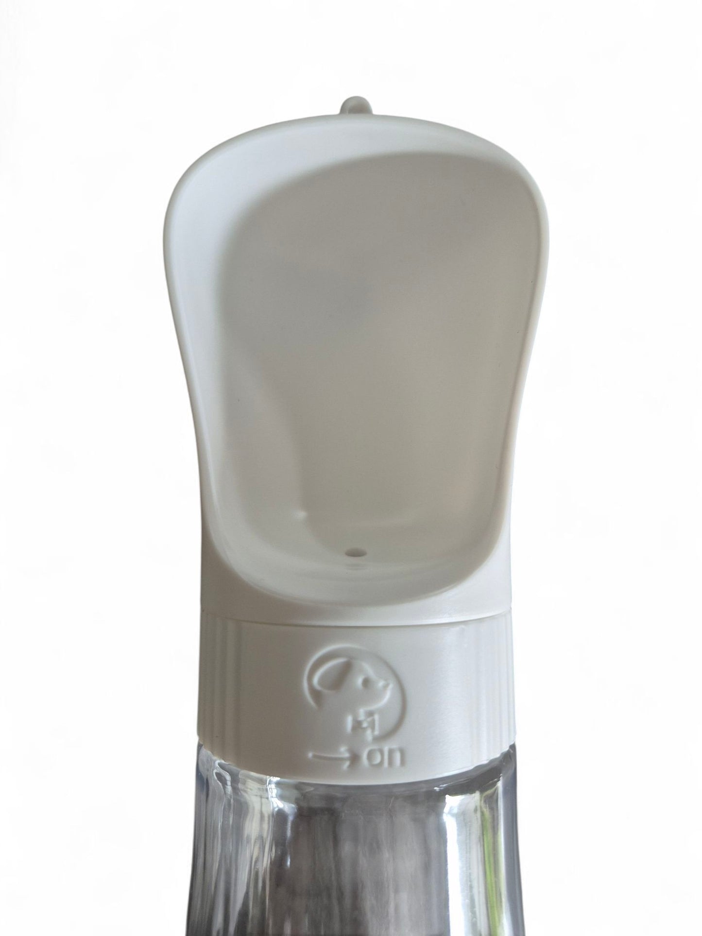 Waterfles met draairing voor onderweg 300 ml of 500 ml