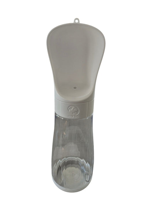 Waterfles met draairing voor onderweg 300 ml of 500 ml